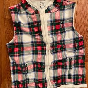 Crown & ivy red plaid vest! 6x